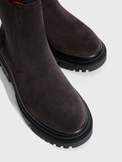 Женские челси TENDANCE, Артикул GLC8496-01, коричнево-серый | 4539389. Ракурс 3