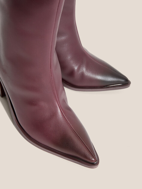 Казаки TENDANCE, Артикул GLC8493-01, бордовый | 4539552. Ракурс 3 Казаки TENDANCE, Артикул GLC8493-01, бордовый | 4539552. Ракурс 3