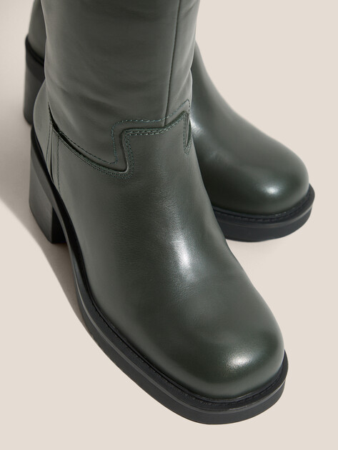 Женские полусапоги TENDANCE, Артикул GLC8549-01, серо-зеленый | 4541180. Ракурс 3