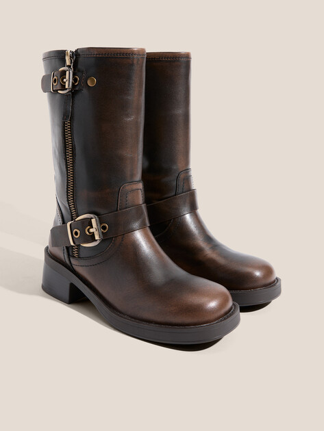 Женские полусапоги TENDANCE, Артикул GLC5043-01, темно-коричневый | 4541327. Ракурс 2