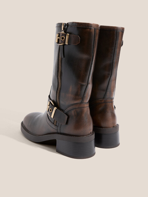 Женские полусапоги TENDANCE, Артикул GLC5043-01, темно-коричневый | 4541327. Ракурс 5