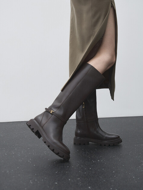 Женские сапоги TENDANCE, Артикул GLC8682-01, темно-коричневый | 4541402. Ракурс 6 Женские сапоги TENDANCE, Артикул GLC8682-01, темно-коричневый | 4541402. Ракурс 6