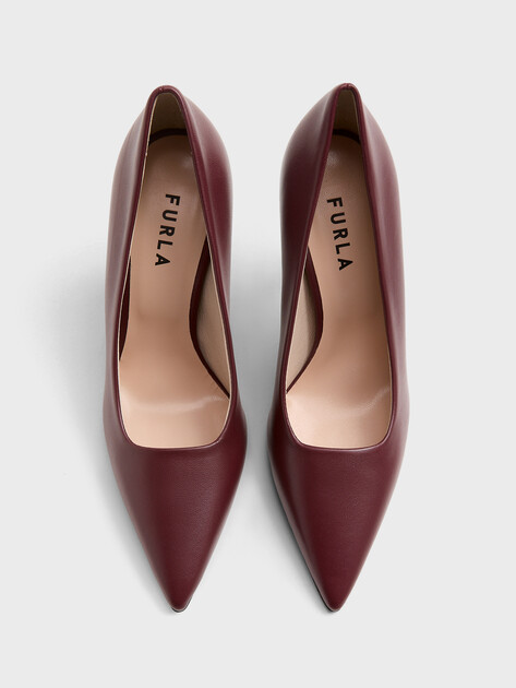 Женские туфли FURLA CORE, Артикул YK25FCD, бордовый | 4542743. Ракурс 4