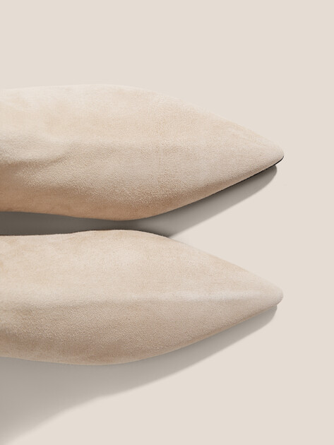 Ботильоны FURLA CORE, Артикул YK26FCD, светло-бежевый | 4543035. Ракурс 3