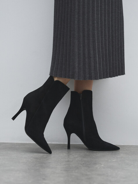 Ботильоны FURLA CORE, Артикул YK27FCD, черный | 4543050. Ракурс 6 Ботильоны FURLA CORE, Артикул YK27FCD, черный | 4543050. Ракурс 6