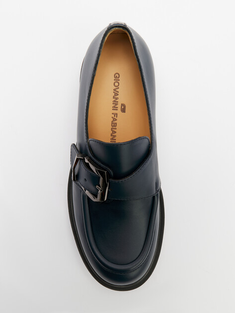 Женские лоферы GIOVANNI FABIANI, Артикул W25113, темно-синий | 4545246. Ракурс 5