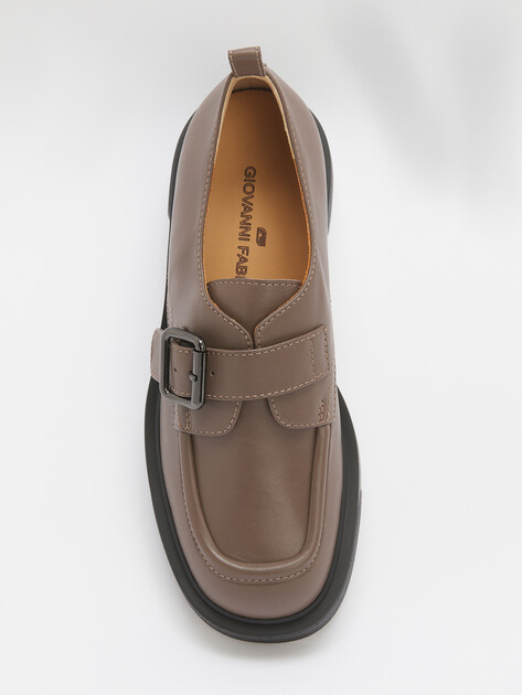 Женские лоферы GIOVANNI FABIANI, Артикул W25147, пыльно-коричневый | 4545832. Ракурс 5 Женские лоферы GIOVANNI FABIANI, Артикул W25147, пыльно-коричневый | 4545832. Ракурс 5