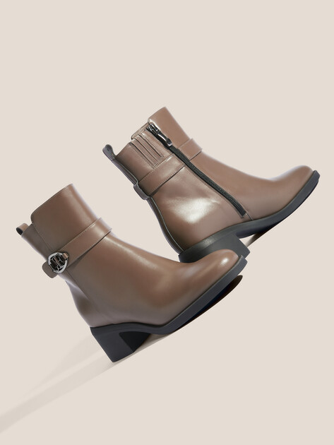 Ботильоны GIOVANNI FABIANI, Артикул W25163, серо-коричневый | 4546344. Ракурс 5