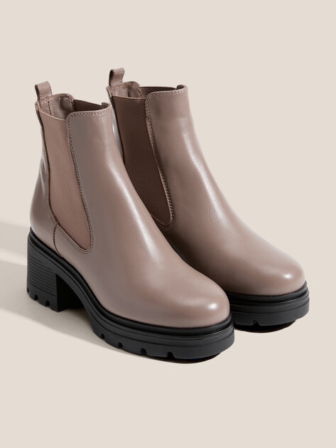 Ботильоны GIOVANNI FABIANI, Артикул W25144, пыльно-коричневый | 4546489. Ракурс 2 Ботильоны GIOVANNI FABIANI, Артикул W25144, пыльно-коричневый | 4546489. Ракурс 2