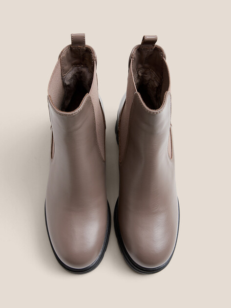 Ботильоны GIOVANNI FABIANI, Артикул W25144, пыльно-коричневый | 4546489. Ракурс 4 Ботильоны GIOVANNI FABIANI, Артикул W25144, пыльно-коричневый | 4546489. Ракурс 4