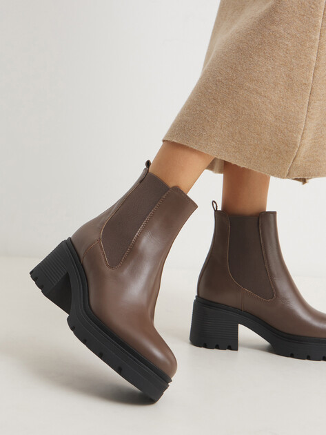 Ботильоны GIOVANNI FABIANI, Артикул W25144, серо-коричневый | 4546505. Ракурс 2