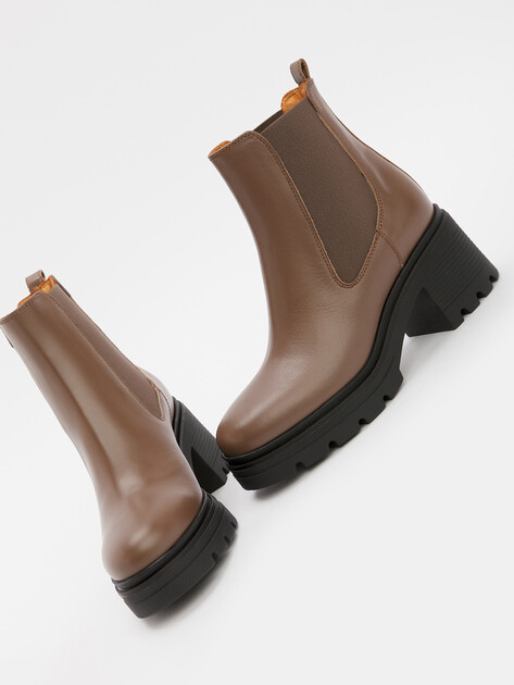 Ботильоны GIOVANNI FABIANI, Артикул W25144, серо-коричневый | 4546505. Ракурс 6