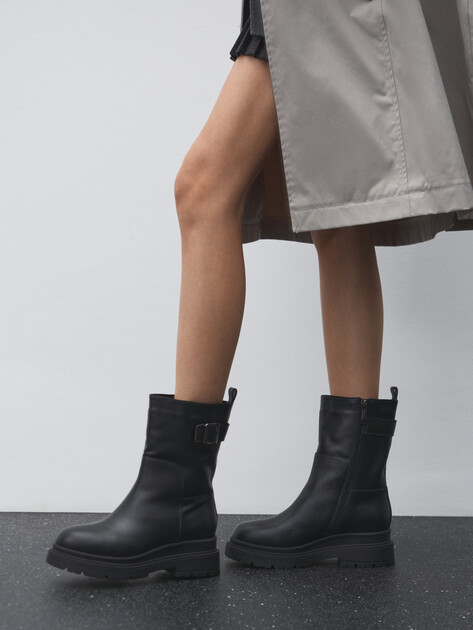 Женские полусапоги GIOVANNI FABIANI, Артикул W25109, черный | 4547087. Ракурс 6