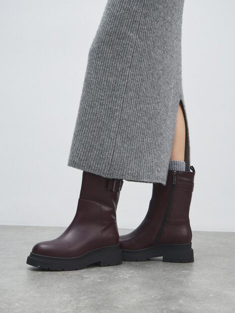 Женские полусапоги GIOVANNI FABIANI, Артикул W25109, бордовый | 4547151. Ракурс 6 Женские полусапоги GIOVANNI FABIANI, Артикул W25109, бордовый | 4547151. Ракурс 6