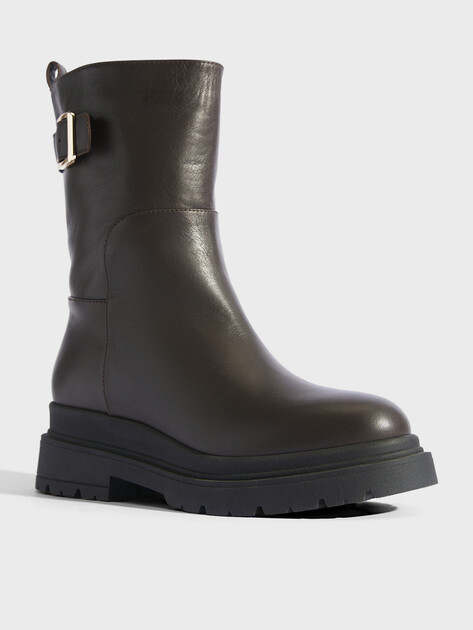 Женские полусапоги GIOVANNI FABIANI, Артикул W25109, темно-коричневый | 4547199. Ракурс 2