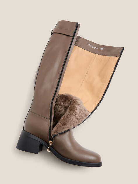Женские сапоги GIOVANNI FABIANI, Артикул W25169, серо-коричневый | 4548008. Ракурс 4