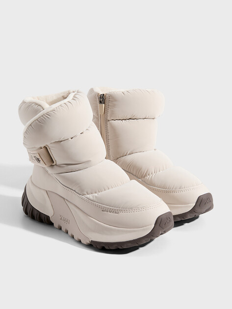 Женские дутики KAPPA GIUSTO MID PUFFY WNTR W, Артикул 137595, молочно-бежевый | 4549144. Ракурс 2