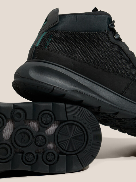 Мужские высокие кроссовки GEOX U AERANTIS 4X4 B ABX, Артикул U36APA, черный | 4550586. Ракурс 3 Мужские высокие кроссовки GEOX U AERANTIS 4X4 B ABX, Артикул U36APA, черный | 4550586. Ракурс 3