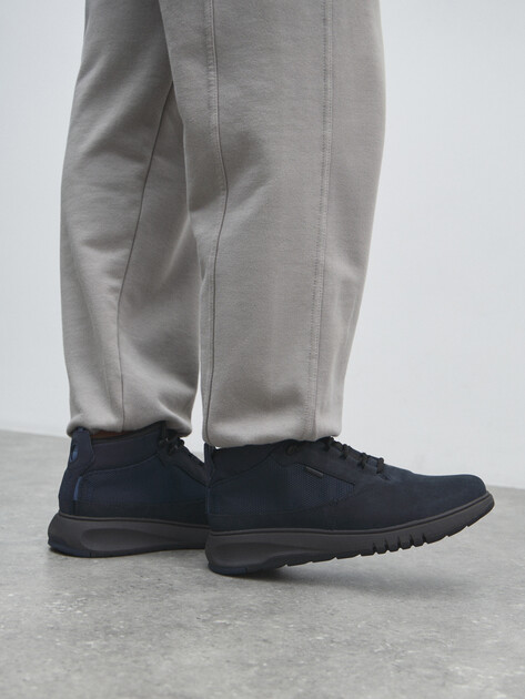 Мужские высокие кроссовки GEOX U AERANTIS 4X4 B ABX, Артикул U36APA, темно-синий | 4550614. Ракурс 6