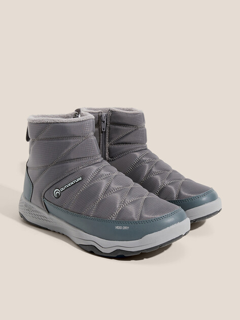 Мужские дутики OUTVENTURE Vancouver Zip, Артикул 136363, темно-серый | 4550794. Ракурс 2