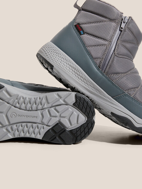 Мужские дутики OUTVENTURE Vancouver Zip, Артикул 136363, темно-серый | 4550794. Ракурс 3