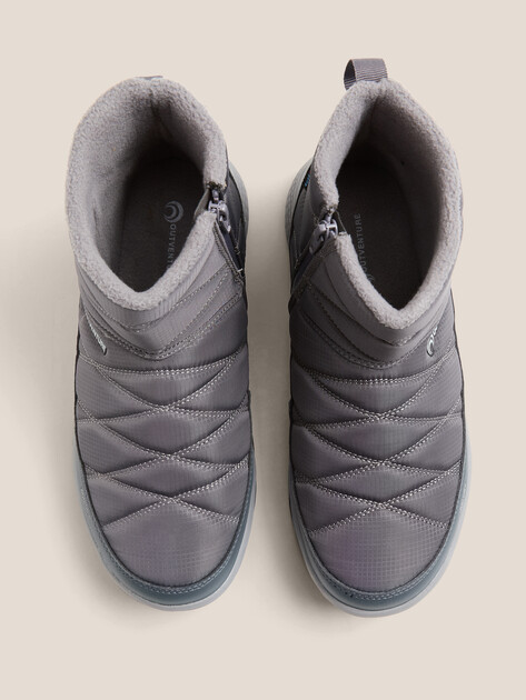 Мужские дутики OUTVENTURE Vancouver Zip, Артикул 136363, темно-серый | 4550794. Ракурс 4