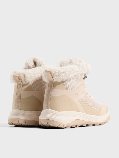 Женские высокие кроссовки OUTVENTURE Twinkle mid W, Артикул 137132, бежевый | 4550885. Ракурс 5