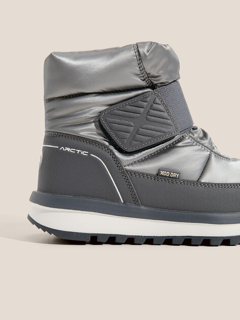 Детские дутики OUTVENTURE ARCTIC LOW 3.0 G, Артикул 129196, серый | 4551072. Ракурс 3