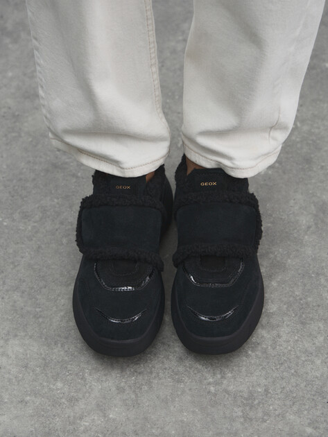Женские кеды GEOX D NEBULA 2.0 X, Артикул D56NHD, черный | 4551257. Ракурс 6
