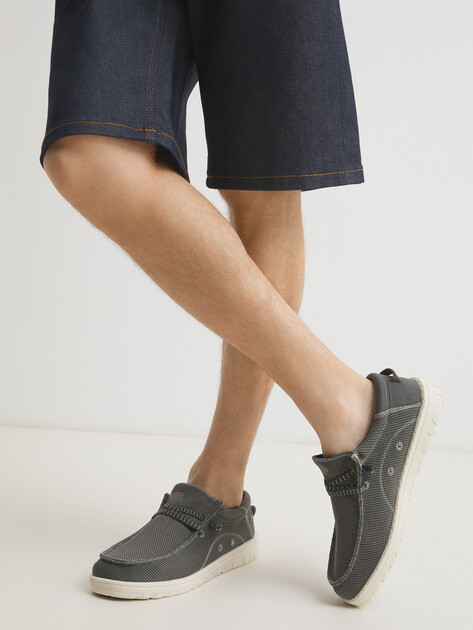 Мужские полуботинки JEEP SAMOA WALLABEE KNIT, Артикул JM51030A, серый | 4551792. Ракурс 2 Мужские полуботинки JEEP SAMOA WALLABEE KNIT, Артикул JM51030A, серый | 4551792. Ракурс 2