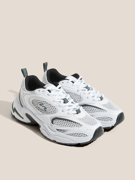 Женские кроссовки LACOSTE STORM 96 2K 125 2 SFA, Артикул 749SFA0025, белый | 4552222. Ракурс 2 Женские кроссовки LACOSTE STORM 96 2K 125 2 SFA, Артикул 749SFA0025, белый | 4552222. Ракурс 2