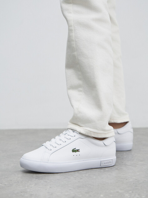 Женские кеды LACOSTE POWERCOURT 125 2 SFA, Артикул 749SFA0086, белый | 4552253. Ракурс 6