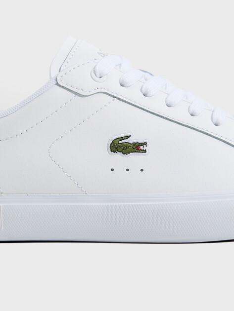 Женские кеды LACOSTE POWERCOURT 125 2 SFA, Артикул 749SFA0086, белый | 4552253. Ракурс 3