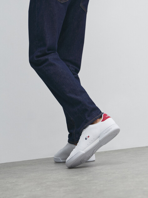 Мужские кеды LACOSTE CARNABY CUP 125 4 SMA, Артикул 749SMA0112, белый | 4552399. Ракурс 6