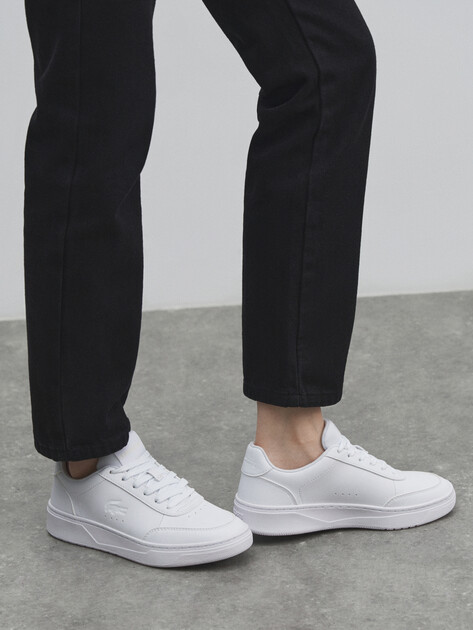 Женские кеды LACOSTE COURT PRO 225 1 SFA, Артикул 750SFA0068, белый | 4552668. Ракурс 6 Женские кеды LACOSTE COURT PRO 225 1 SFA, Артикул 750SFA0068, белый | 4552668. Ракурс 6