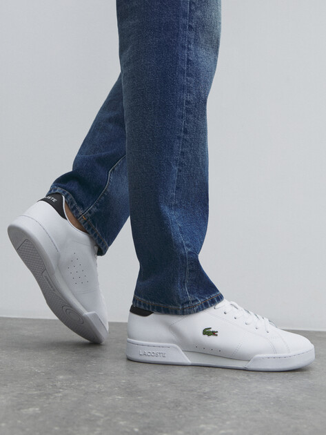 Мужские кеды LACOSTE CARNABY CUP 225 5 SMA, Артикул 750SMA0054, белый | 4552916. Ракурс 6
