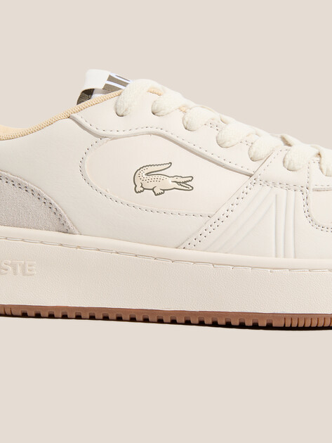 Мужские кеды LACOSTE L001 SET 225 7 SMA, Артикул 750SMA0098, молочно-белый | 4553179. Ракурс 3 Мужские кеды LACOSTE L001 SET 225 7 SMA, Артикул 750SMA0098, молочно-белый | 4553179. Ракурс 3