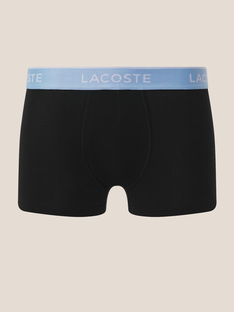Мужские трусы 3 шт. LACOSTE, Артикул 5H1297, черный | 4553604. Ракурс 2