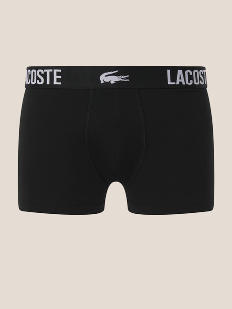 Мужские трусы 3 шт. LACOSTE, Артикул 5H2393, черный | 4553762. Ракурс 2 Мужские трусы 3 шт. LACOSTE, Артикул 5H2393, черный | 4553762. Ракурс 2