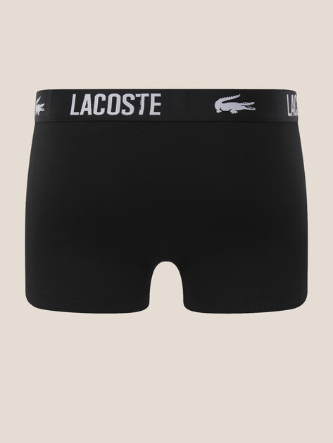 Мужские трусы 3 шт. LACOSTE, Артикул 5H2393, черный | 4553762. Ракурс 3 Мужские трусы 3 шт. LACOSTE, Артикул 5H2393, черный | 4553762. Ракурс 3