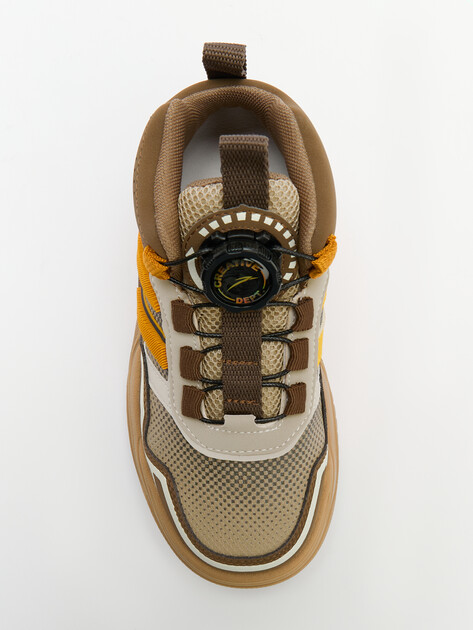 Детские высокие кроссовки KAPIKA, Артикул 731169-1, коричневый | 4553923. Ракурс 4