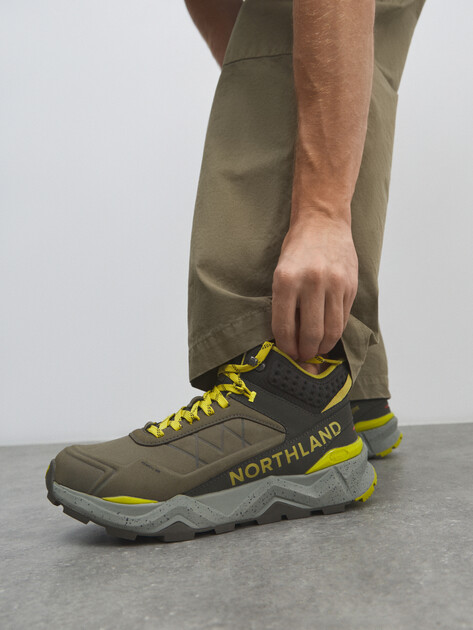 Мужские кроссовки для хайкинга/треккинга NORTHLAND Swifthike Mid Ltr, Артикул 129562, хаки | 4554043. Ракурс 6 Мужские кроссовки для хайкинга/треккинга NORTHLAND Swifthike Mid Ltr, Артикул 129562, хаки | 4554043. Ракурс 6