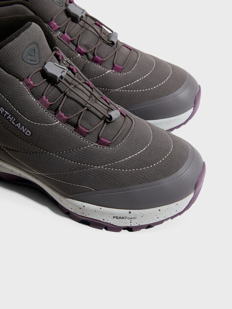 Женские кроссовки для хайкинга/треккинга NORTHLAND Fels Nylon Mid W Term, Артикул 135662, коричневато-серый | 4554091. Ракурс 3