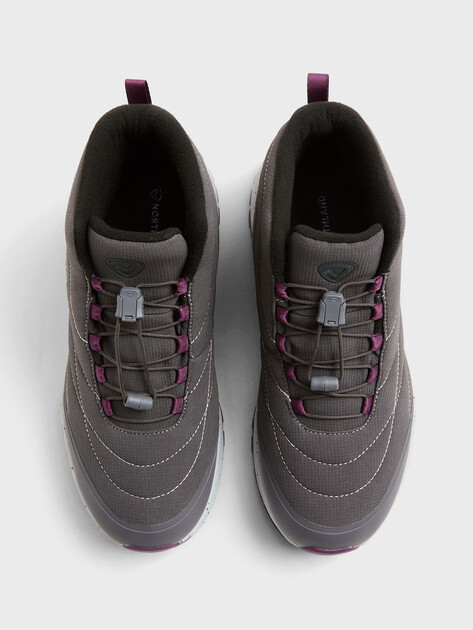 Женские кроссовки для хайкинга/треккинга NORTHLAND Fels Nylon Mid W Term, Артикул 135662, коричневато-серый | 4554091. Ракурс 4