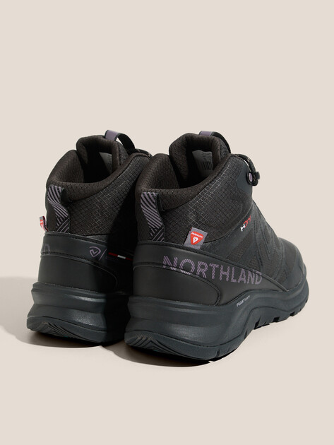 Женские кроссовки для хайкинга/треккинга NORTHLAND Ramsau Mid HDry W, Артикул 136388, черный | 4554293. Ракурс 5