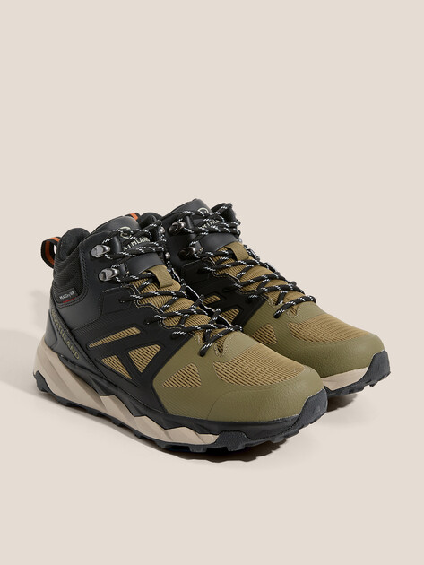 Мужские кроссовки для хайкинга/треккинга NORTHLAND Brunn Mid M, Артикул 139086, хаки | 4554353. Ракурс 2
