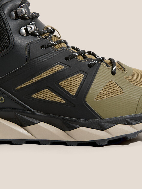Мужские кроссовки для хайкинга/треккинга NORTHLAND Brunn Mid M, Артикул 139086, хаки | 4554353. Ракурс 3