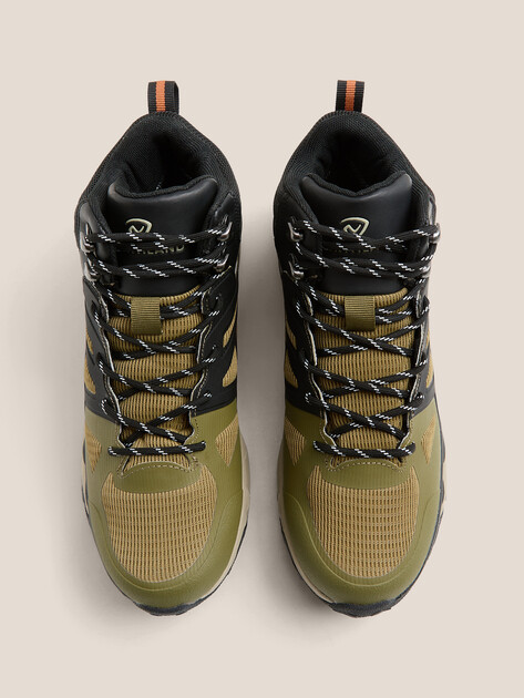 Мужские кроссовки для хайкинга/треккинга NORTHLAND Brunn Mid M, Артикул 139086, хаки | 4554353. Ракурс 4