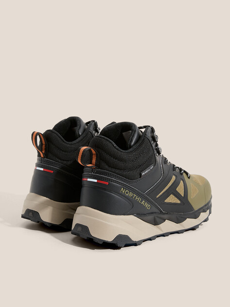 Мужские кроссовки для хайкинга/треккинга NORTHLAND Brunn Mid M, Артикул 139086, хаки | 4554353. Ракурс 5
