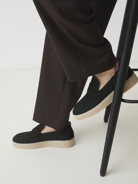 Мужские лоферы TENDANCE, Артикул YS-M005A-28, черный | 4554743. Ракурс 2